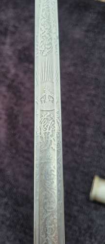 1895 Pattern Infantry Officers Sword By Mole