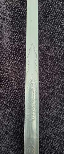 1895 Pattern Infantry Officers Sword By Mole