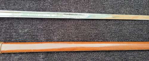 George V Royal Corps of Signals Officers Sword