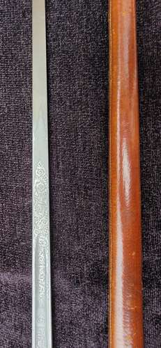 1897 Pattern Infantry Officers Sword By Fenton