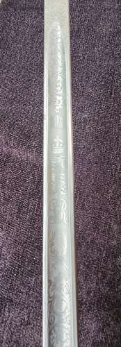 1897 Pattern Infantry Officers Sword By Fenton