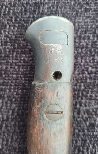 Unit Marked WW1 1907 Pattern SMLE Bayonet