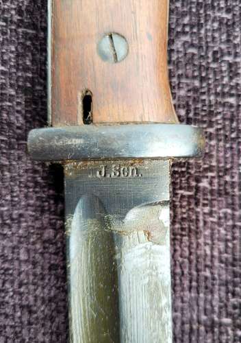 1941 Dated K98 Bayonet