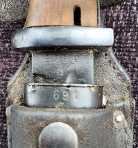 1941 Dated K98 Bayonet