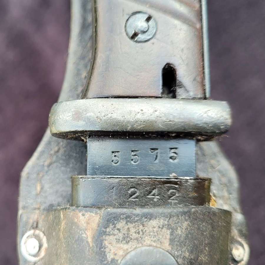 WW2 German K98 Bayonet By Heller
