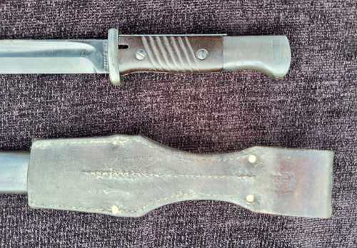 WW2 German K98 Bayonet By Heller