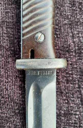 WW2 German K98 Bayonet By Heller