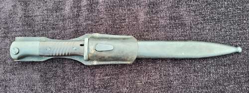 WW2 German K98 Bayonet By Heller