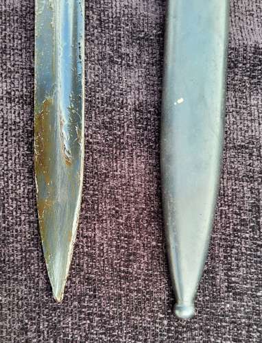 WW2 German K98 Bayonet By Heller