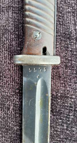 WW2 German K98 Bayonet By Heller