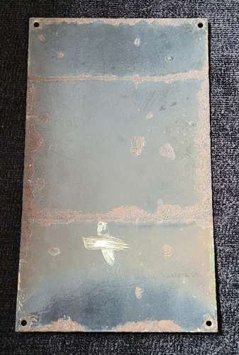 St John's Ambulance Enamel Sign