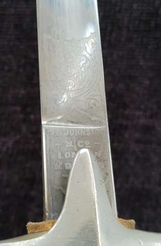A George V Horn Hilted Mameluke