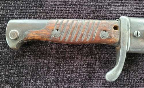 1917 Dated Imperial German Butcher Bayonet