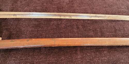 1845/95 Officers Sword Hampshire Regiment Casualty