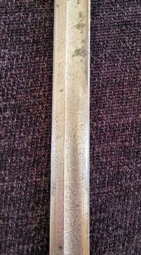 1845/95 Officers Sword Hampshire Regiment Casualty
