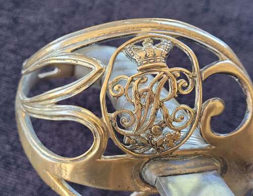 An Scarxe 1822 Pattern Infantry Officers Sword, To The Royal Artillery