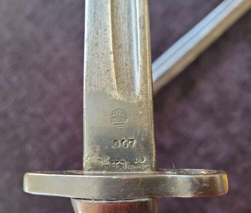 WW1 1907 Pattern SMLE Bayonet
