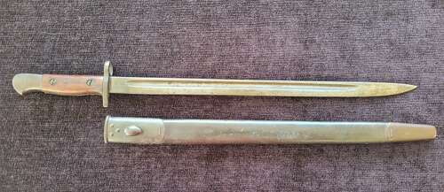 WW1 1907 Pattern SMLE Bayonet