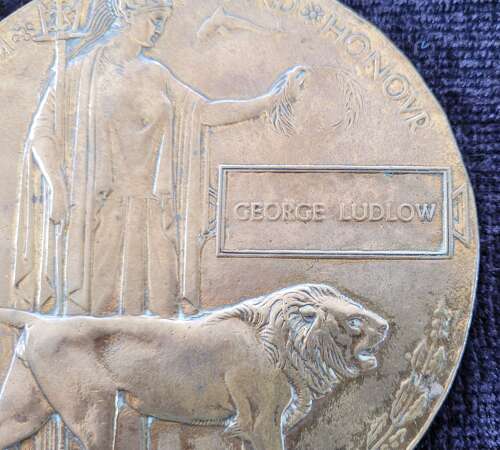 Pair Of WW1 Death Plaques to Brothers, Middlesex Regiment