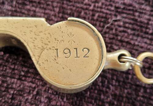 1912 Military Whistle