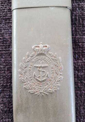 Victorian Royal Navy Officers Document Tin