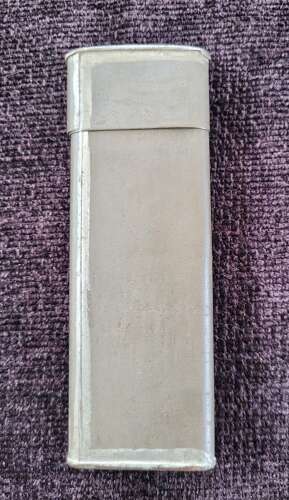 Victorian Royal Navy Officers Document Tin