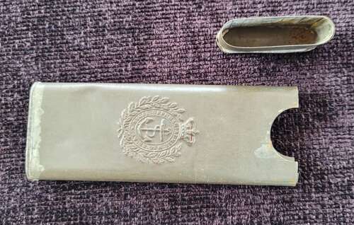 Victorian Royal Navy Officers Document Tin