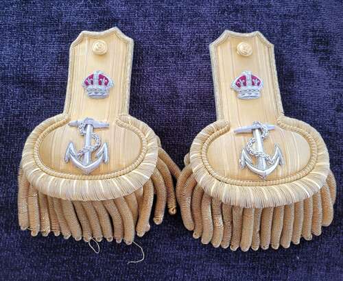 Royal Navy Dress Epaulettes