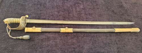 Victorian Attributed 1827 Pattern Royal Navy Officers Sword