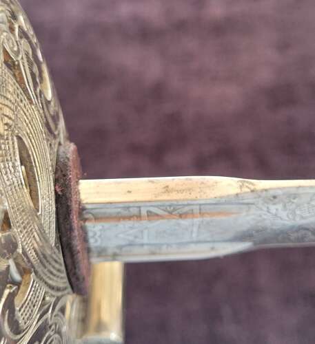 An Elizabeth II Scottish Field Officers Broadsword