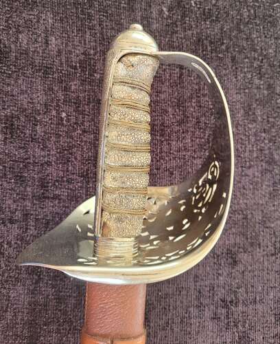 An 1897 Pattern Royal Engineers Officers Sword By Wilkinson.