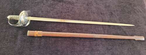An 1897 Pattern Royal Engineers Officers Sword By Wilkinson.