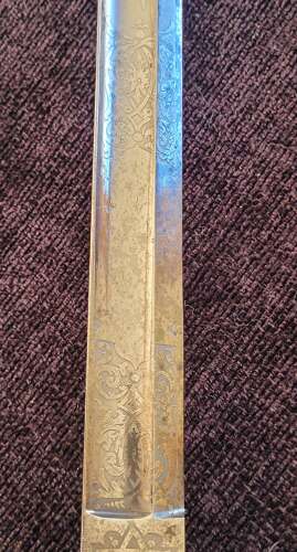 Boer War Presentation Sword