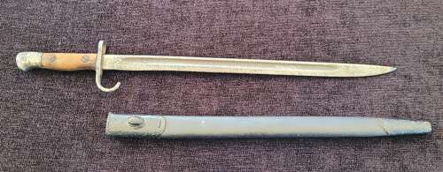 SMLE 1907 Pattern Hooked Quillion Bayonet