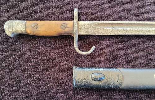 SMLE 1907 Pattern Hooked Quillion Bayonet