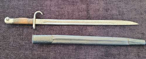 SMLE 1907 Pattern Hooked Quillion Bayonet