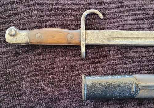 SMLE 1907 Pattern Hooked Quillion Bayonet