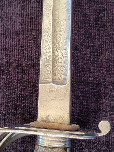 Royal Irish Constabulary Officers Sword