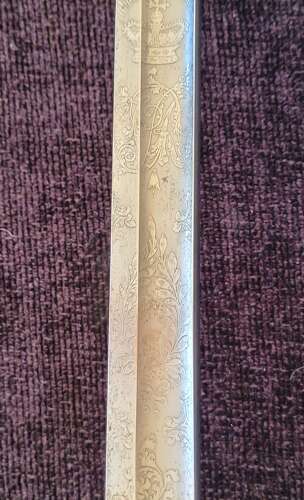 Royal Irish Constabulary Officers Sword