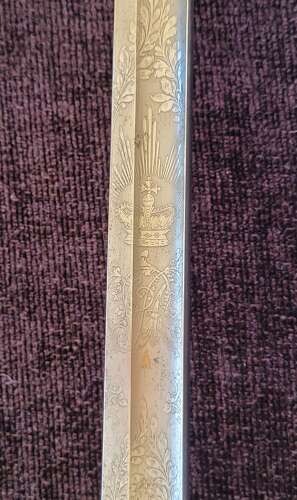 Royal Irish Constabulary Officers Sword