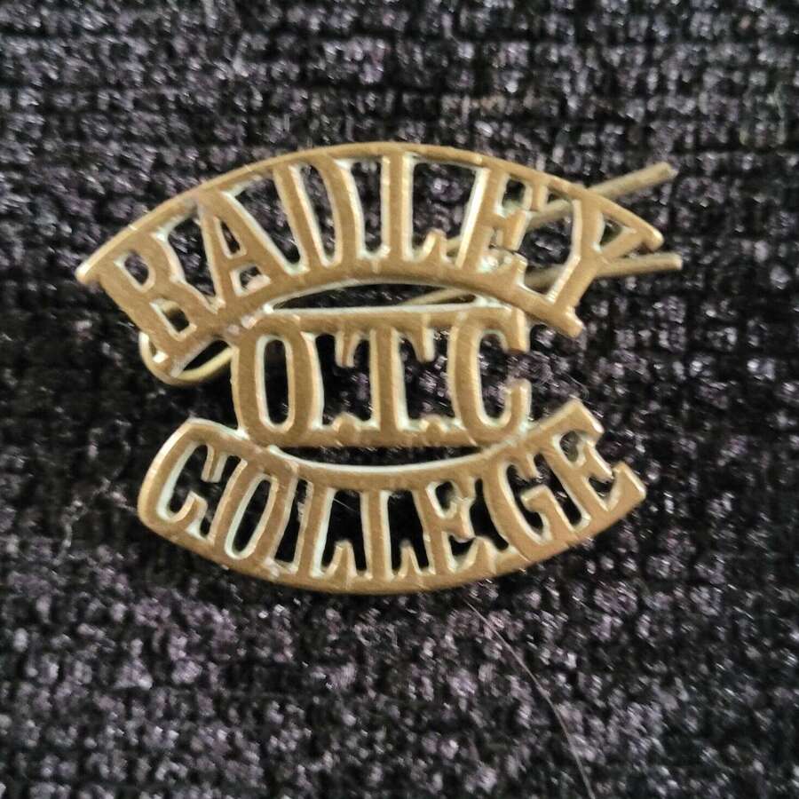 Radley College OTC Shoulder Title