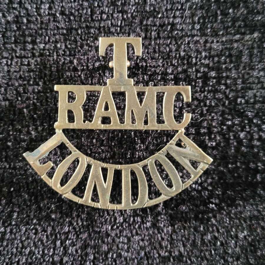 RAMC London Territorial Shoulder Title