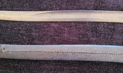 Whitworth Rifle Bayonet In Scabbard