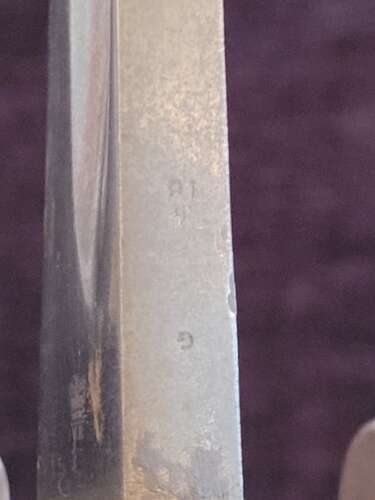 Whitworth Rifle Bayonet In Scabbard