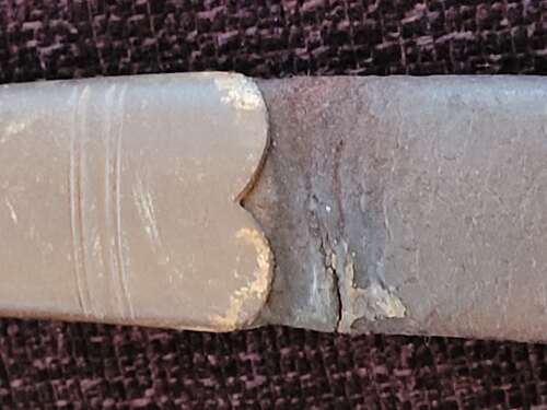 Whitworth Rifle Bayonet In Scabbard