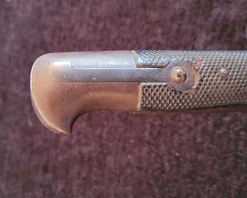 Whitworth Rifle Bayonet In Scabbard