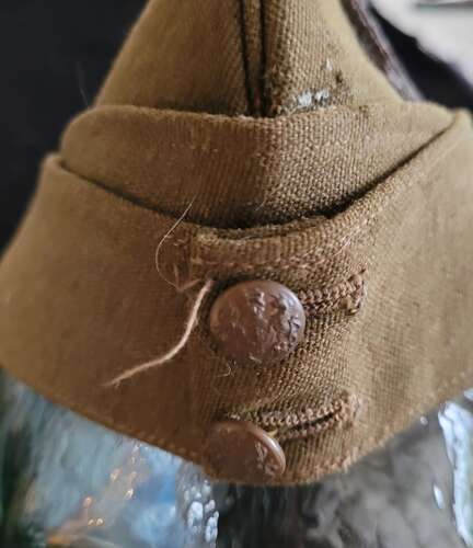 Middlesex Regiment Officers Beret And Forage Cap