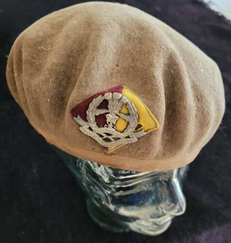 Middlesex Regiment Officers Beret And Forage Cap