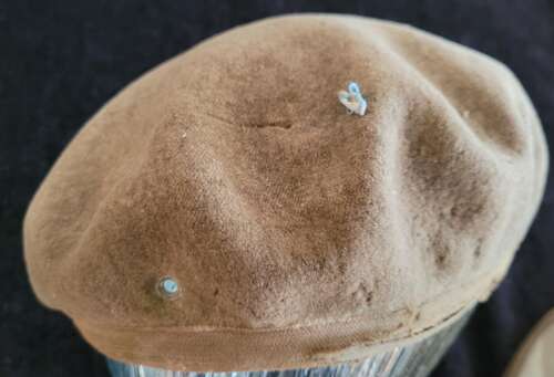 Middlesex Regiment Officers Beret And Forage Cap