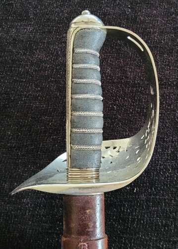 Attributed Wilkinson Royal Engineers 1897 Pattern Officers Sword